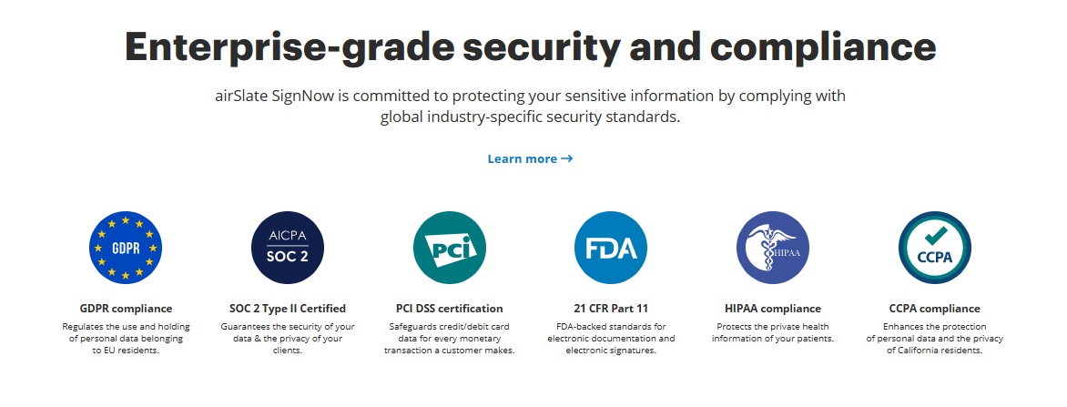 signnow secutiry