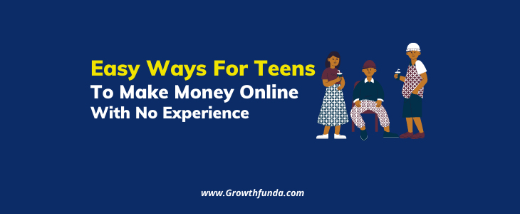 Multiple ways for teens to make money as teens