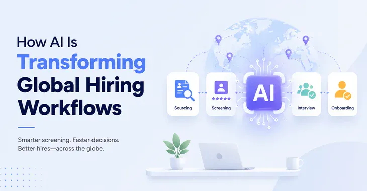 how ai is transforming global hiring Workflows